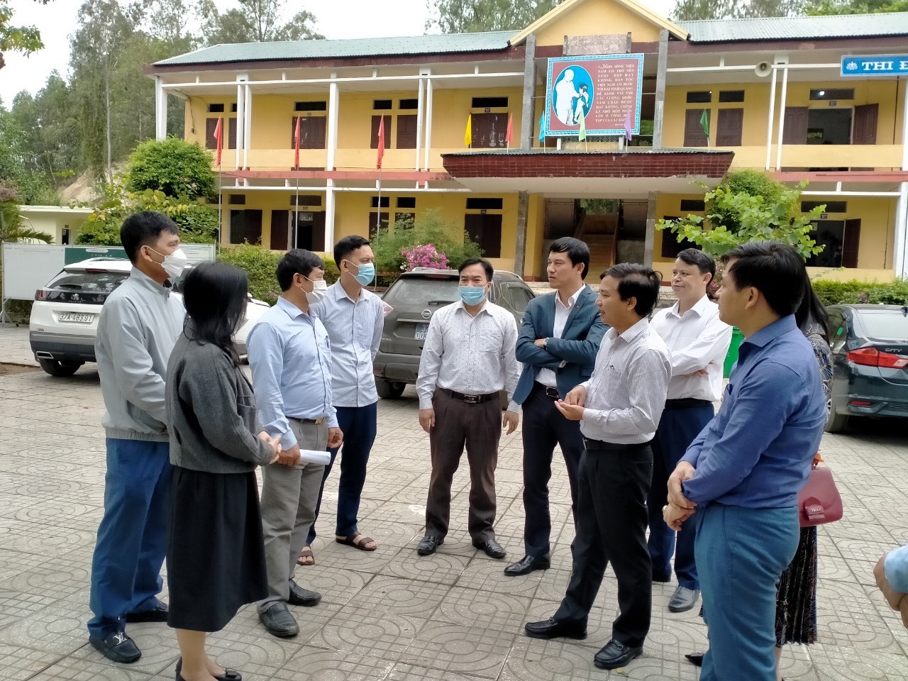 Thường trực HĐND tỉnh khảo sát cơ sở vật chất sau sáp nhập tại huyện Quỳnh Lưu